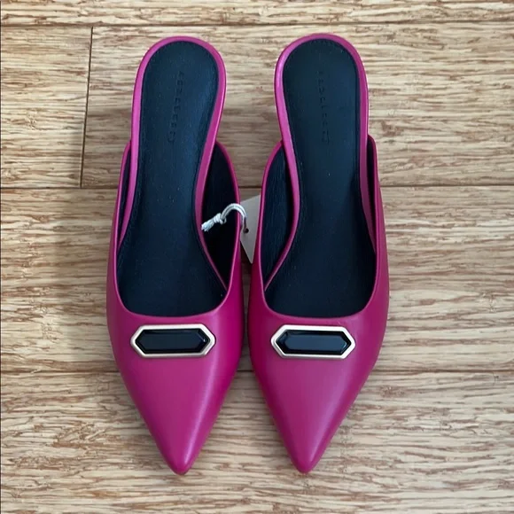 Sanctuary All Night Leather Kitten Heel Mule - Picture 3 of 8